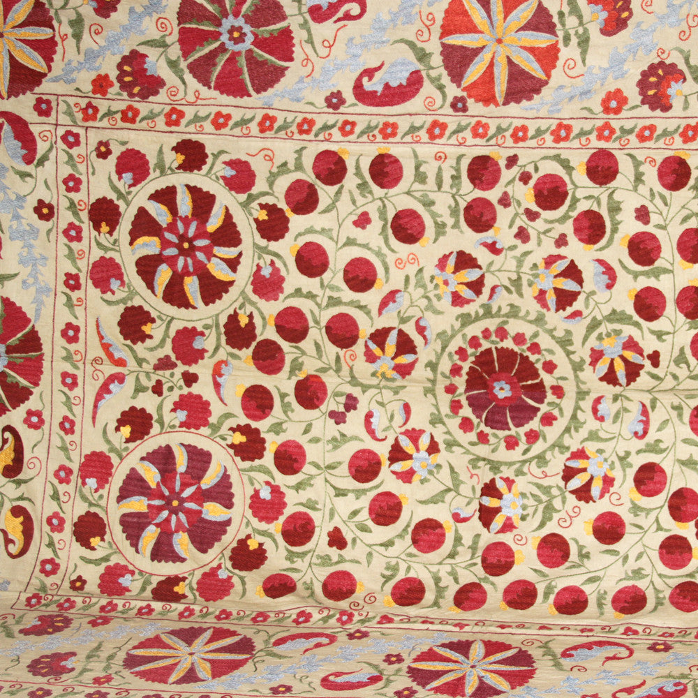 Floral Suzani Embroidery