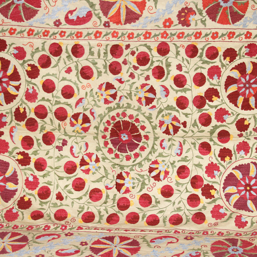 Floral Suzani Embroidery