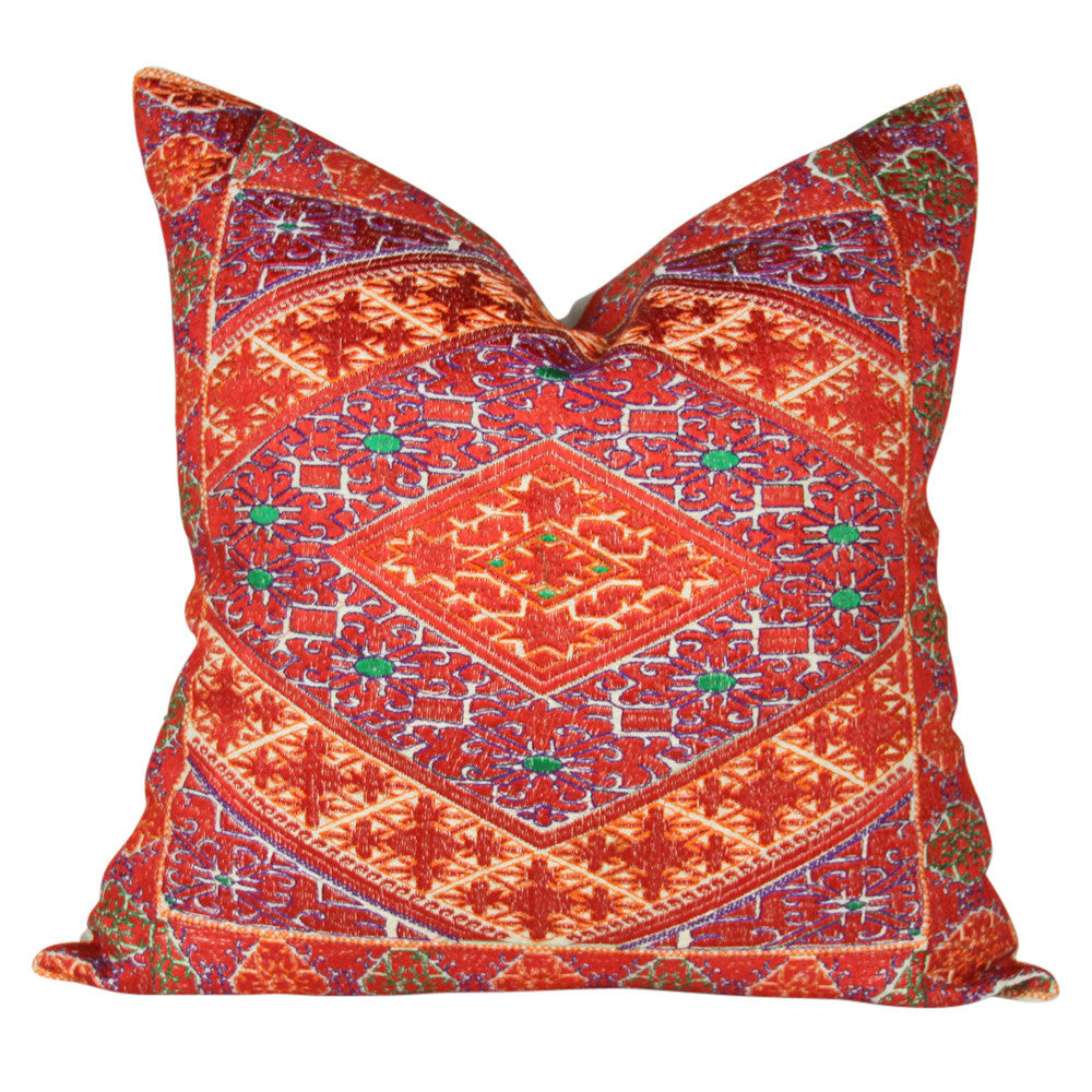 Square Tribal Swati Brocade