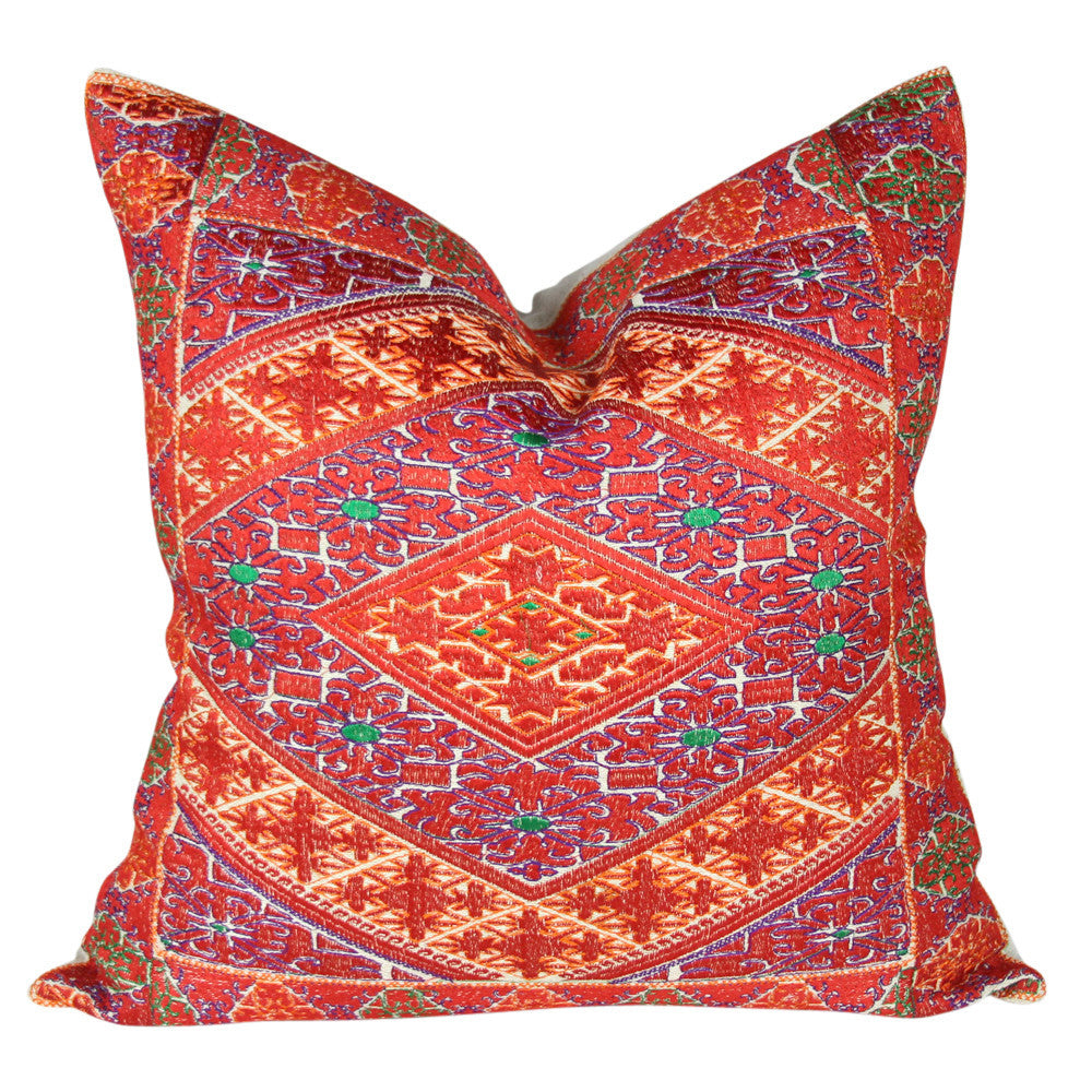 Square Tribal Swati Brocade