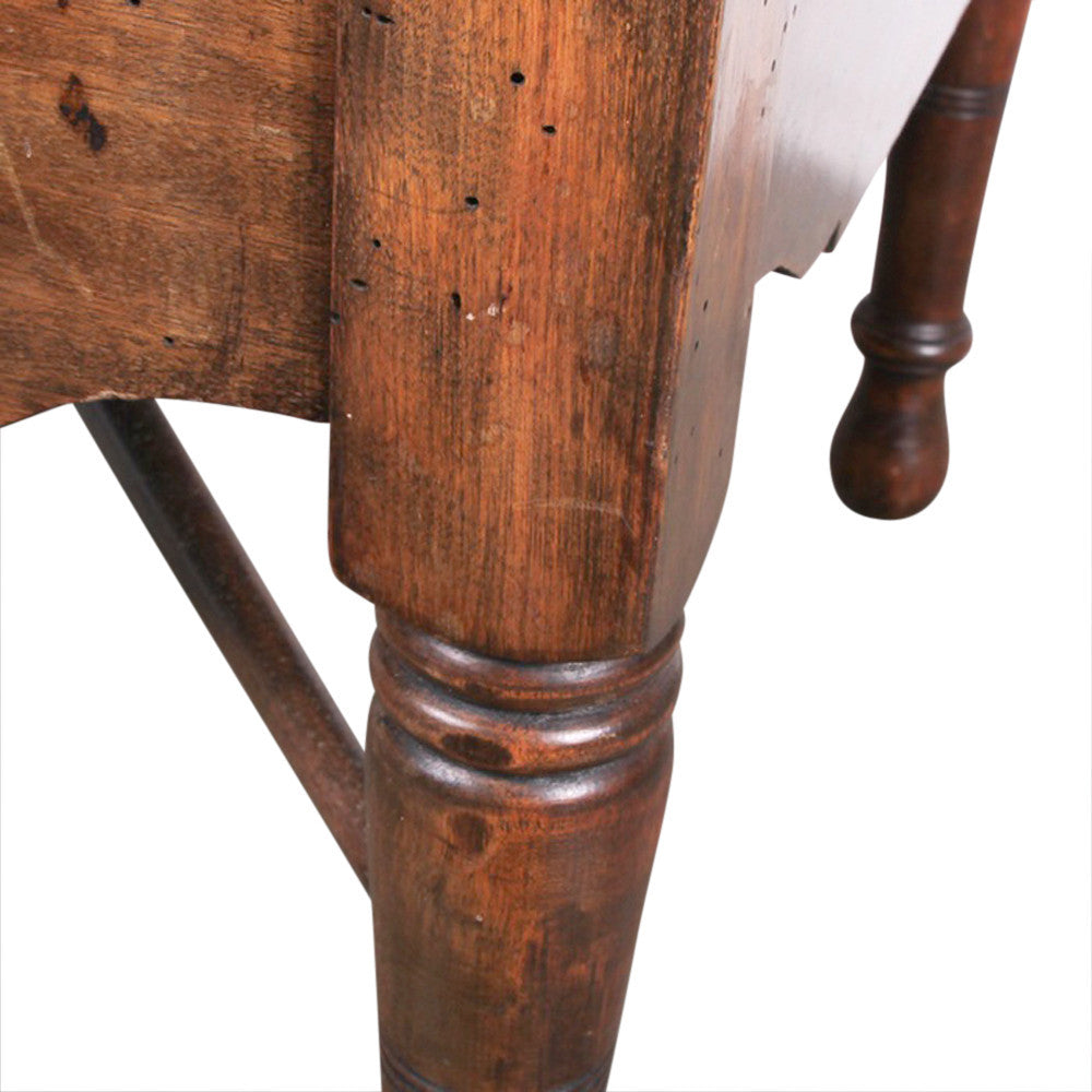 English Mahogany Corner Chair