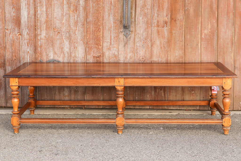 Low Anglo Indian Inlaid Teak Table