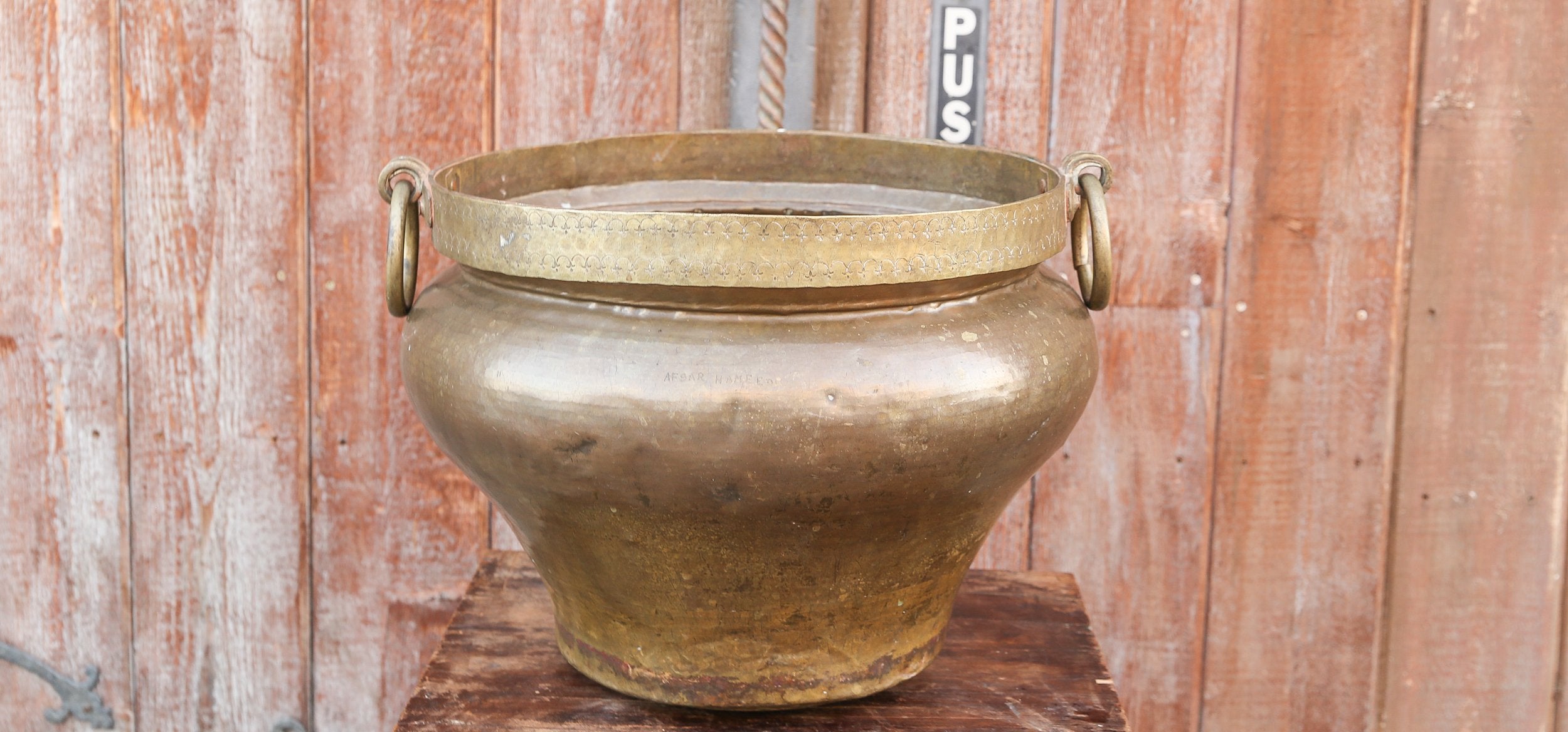 Antique Mathura Rice Container