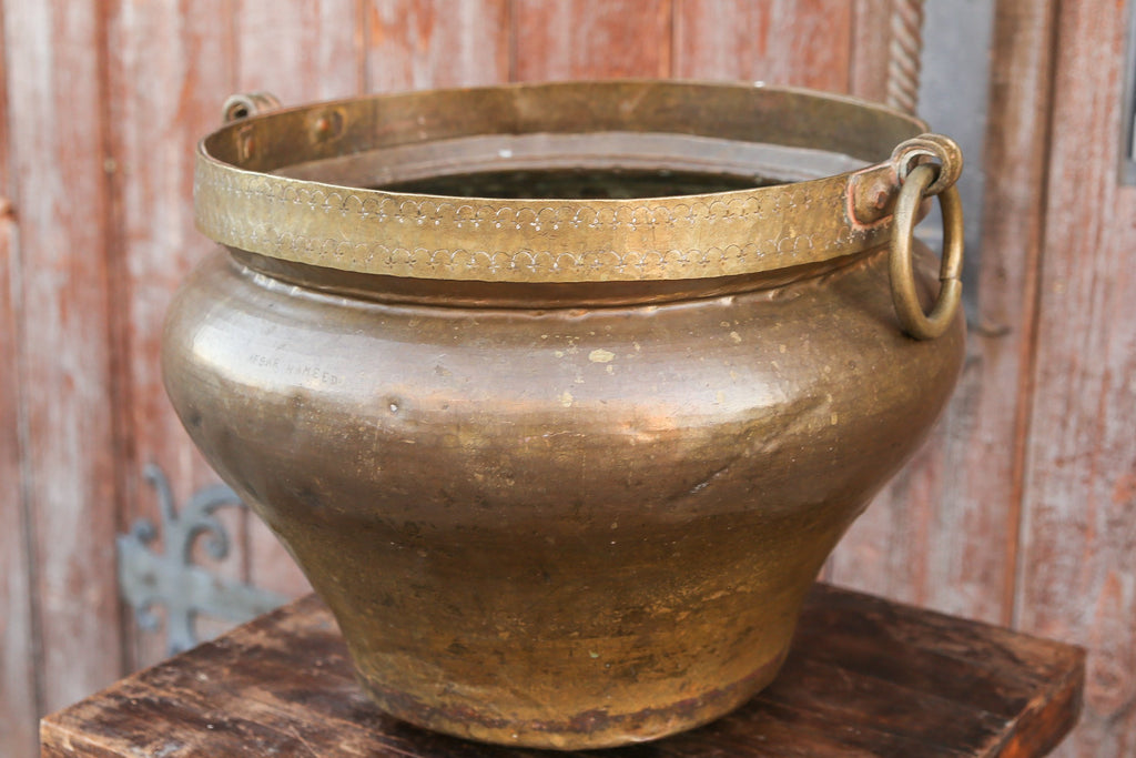 Antique Mathura Rice Container