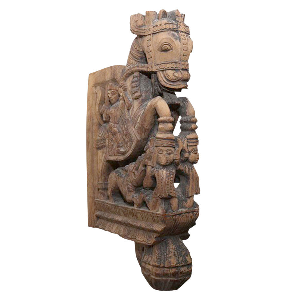 18th Century Architectural Horse Carving