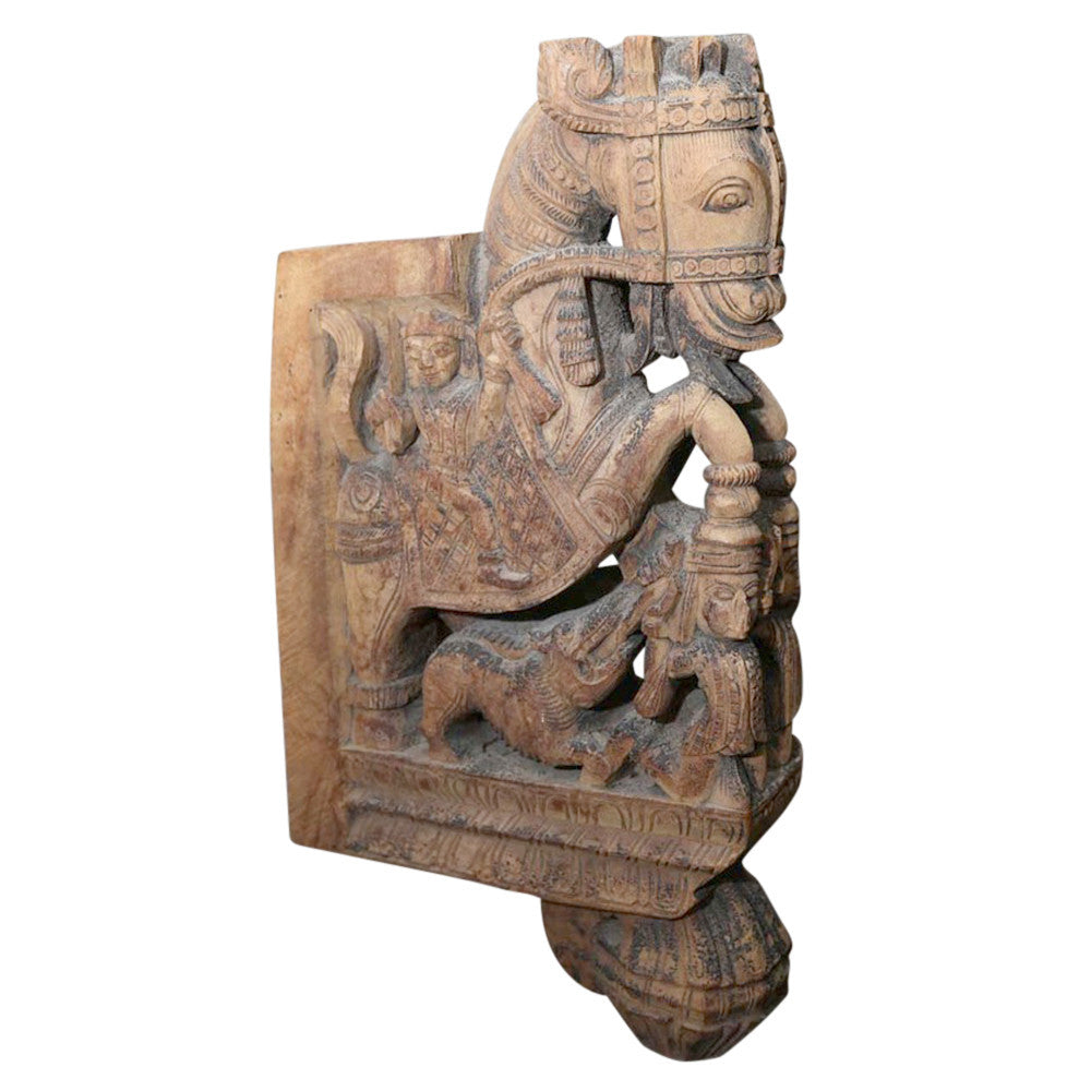18th Century Architectural Horse Carving