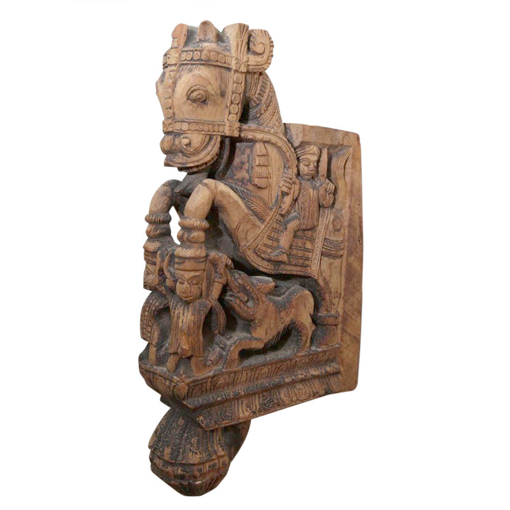 18th Century Architectural Horse Carving