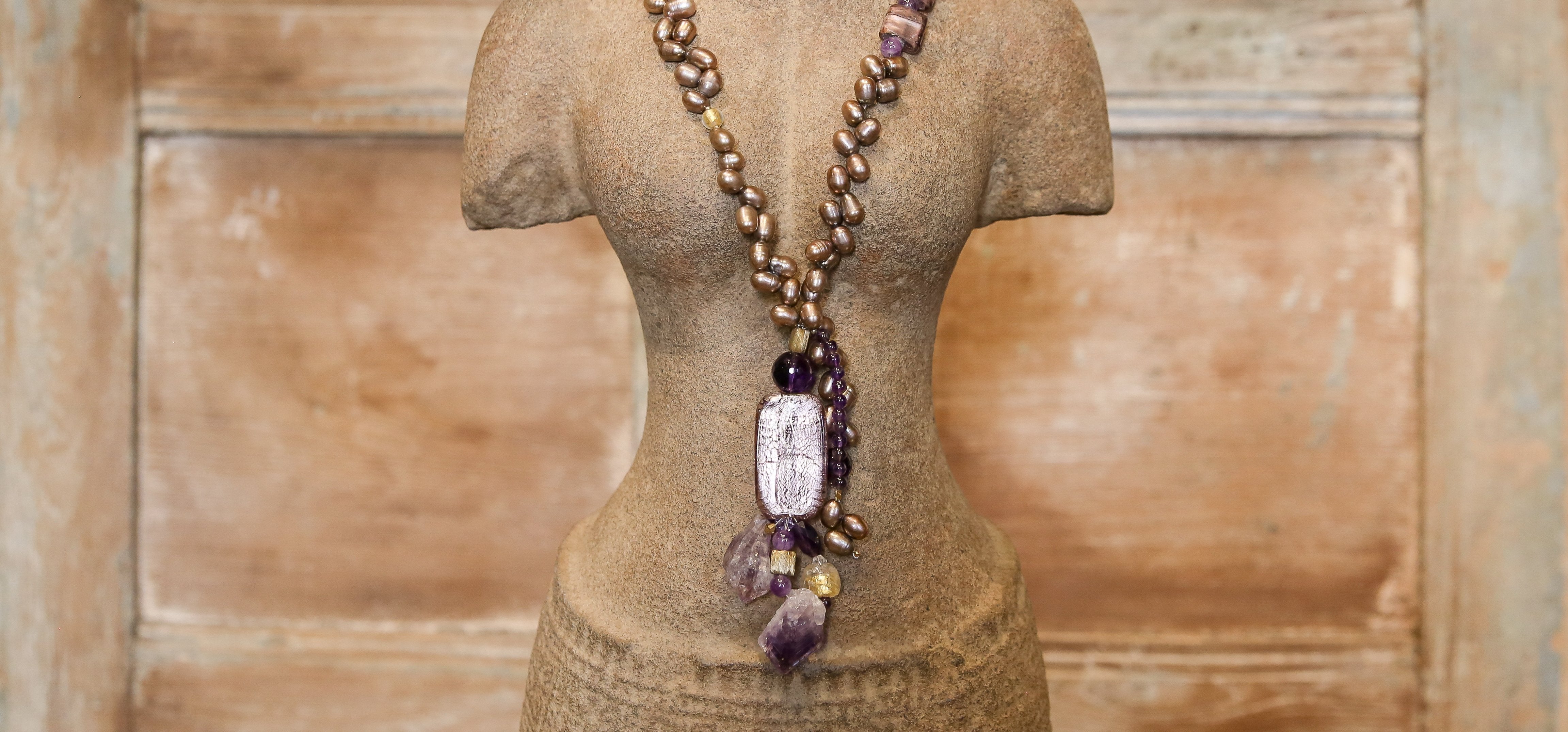Murano Purple Necklace