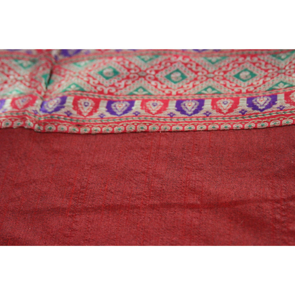 Red Heritage Silk Runner