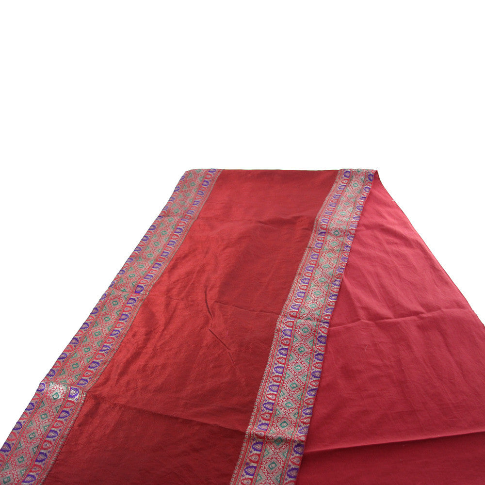 Red Heritage Silk Runner