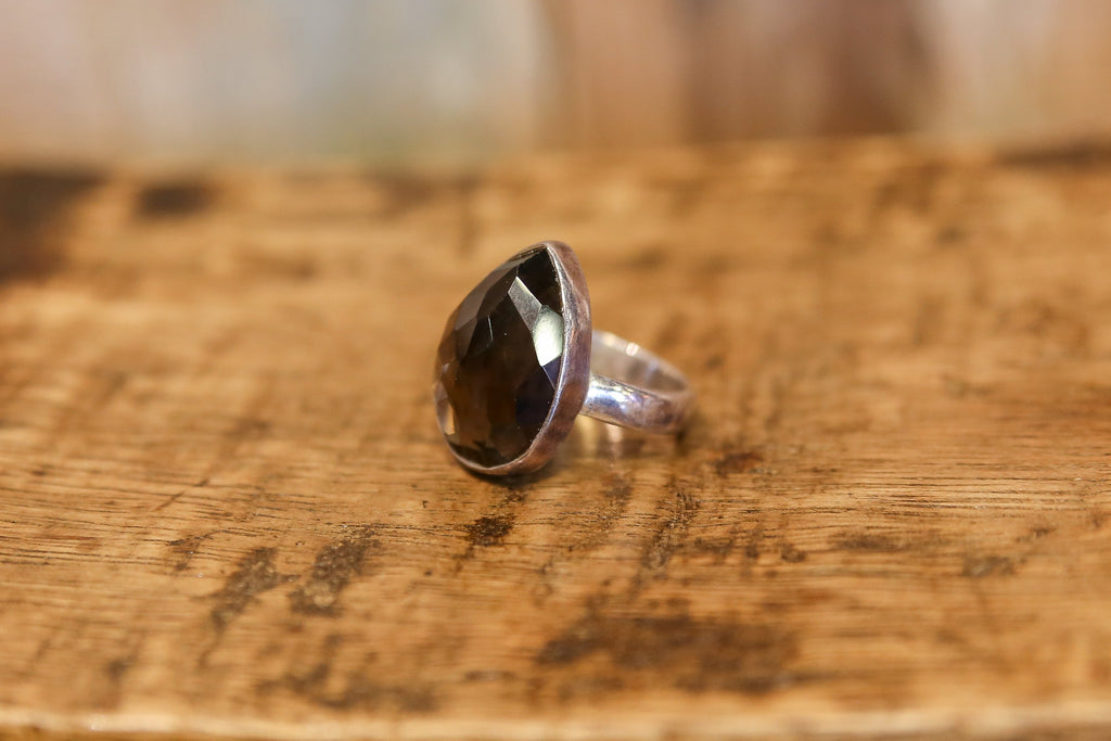 Graceful Amber Ring