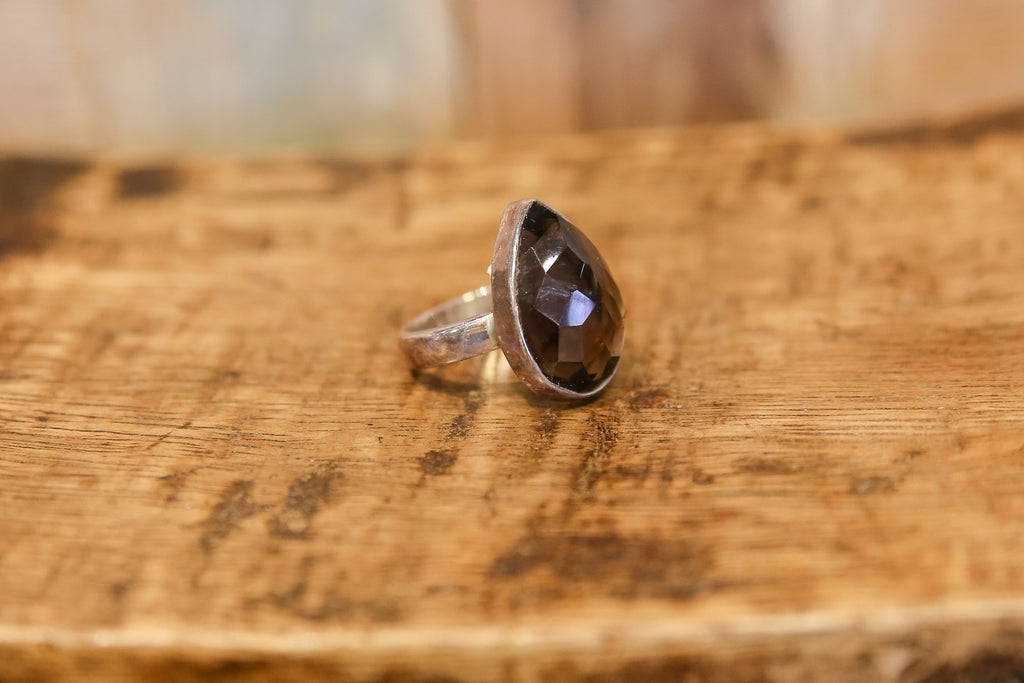 Graceful Amber Ring