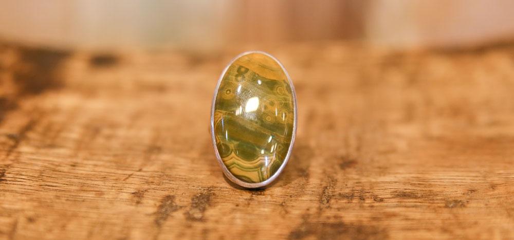 Ocean Jasper Ring