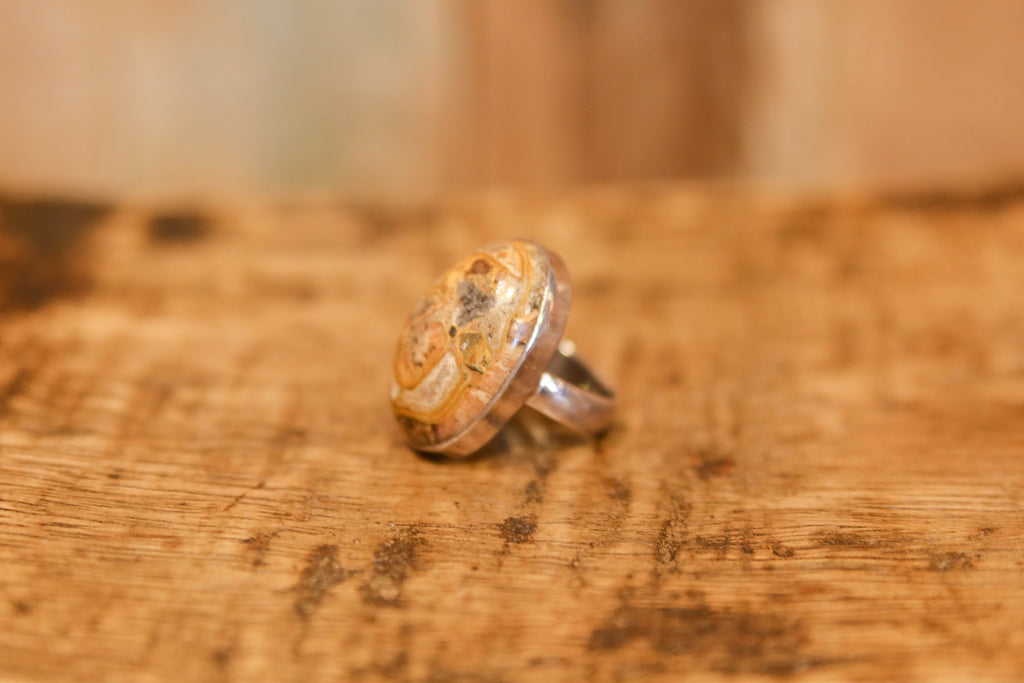 Lovely Picture Jasper Ring