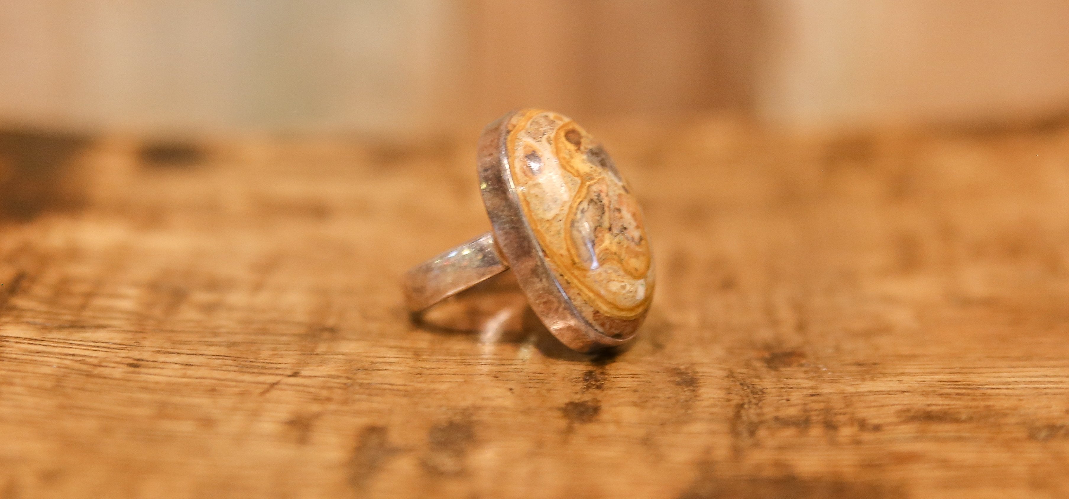 Lovely Picture Jasper Ring