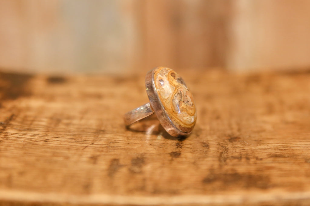 Lovely Picture Jasper Ring