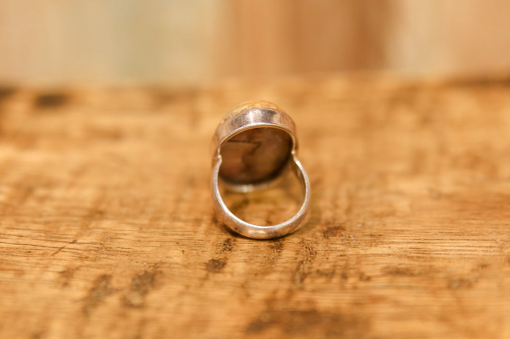 Lovely Picture Jasper Ring