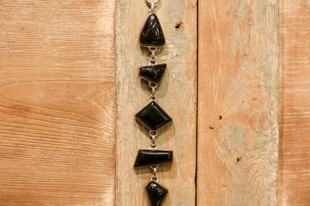 Geometric Onyx Bracelet