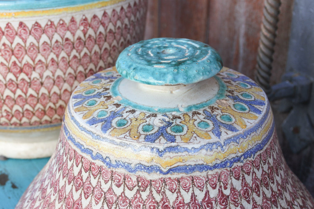 Antique Shankh Moroccan Large Jar
