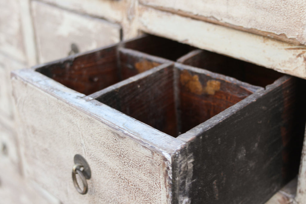 Antique Asian Apothecary Cabinet