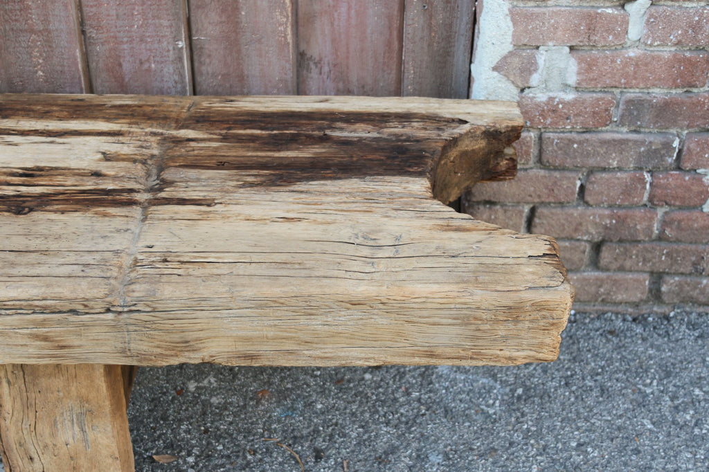 Early 19th Century Long Primitive Bench