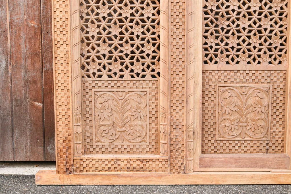Lavishly Carved Architectural Arch Facade