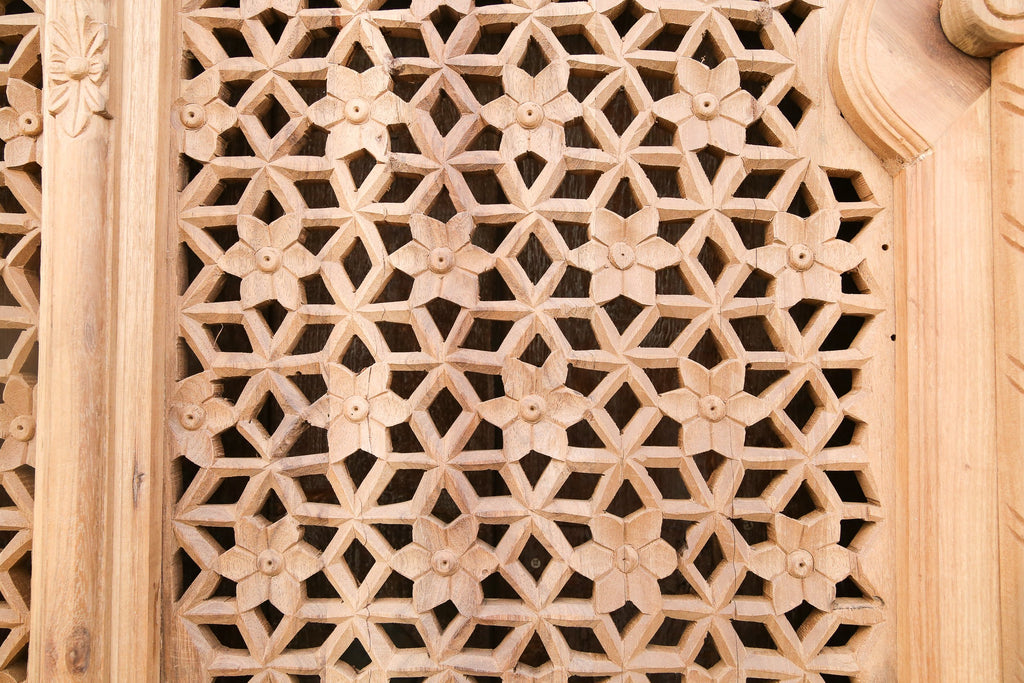 Lavishly Carved Architectural Arch Facade