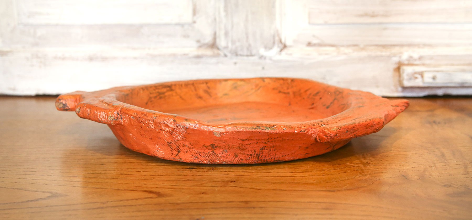 Antique Santra Dough Bowl