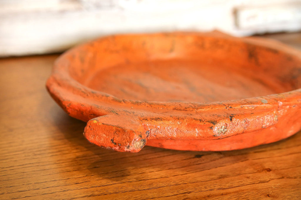 Antique Santra Dough Bowl