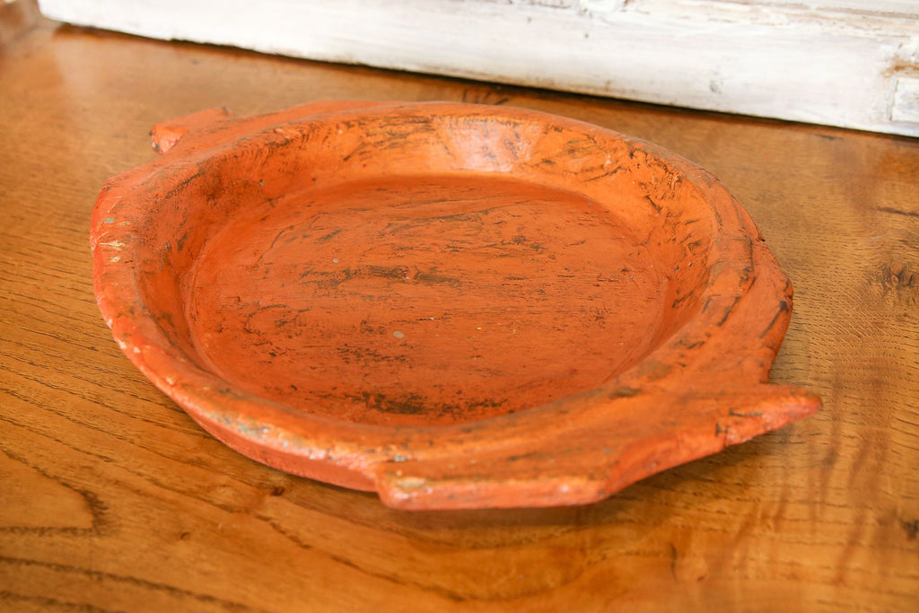 Antique Santra Dough Bowl