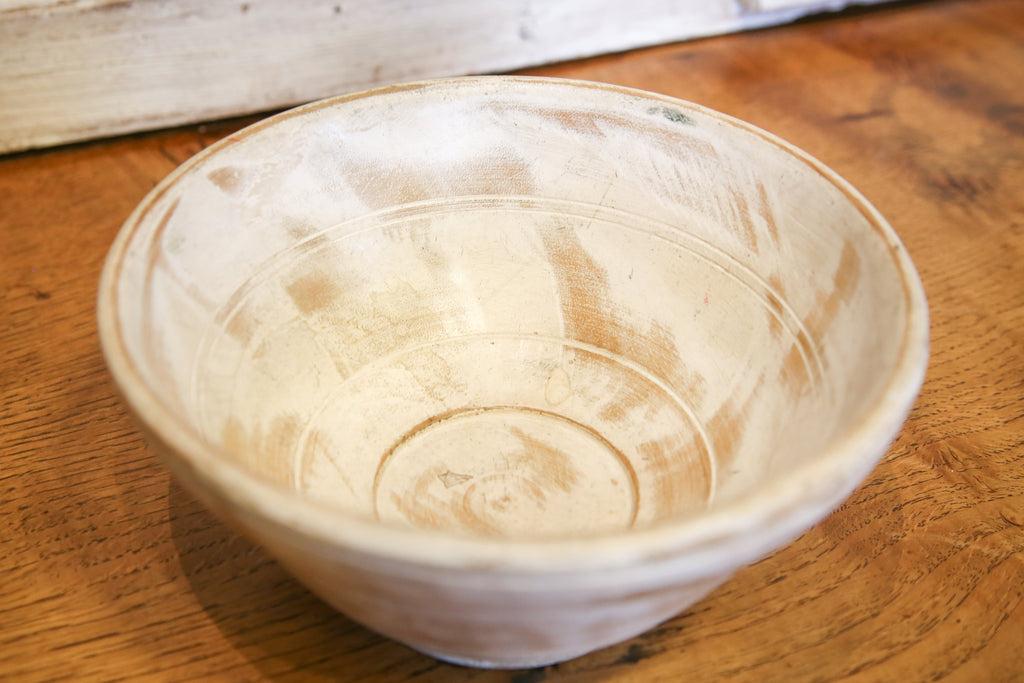 White Washed Fent Bowl
