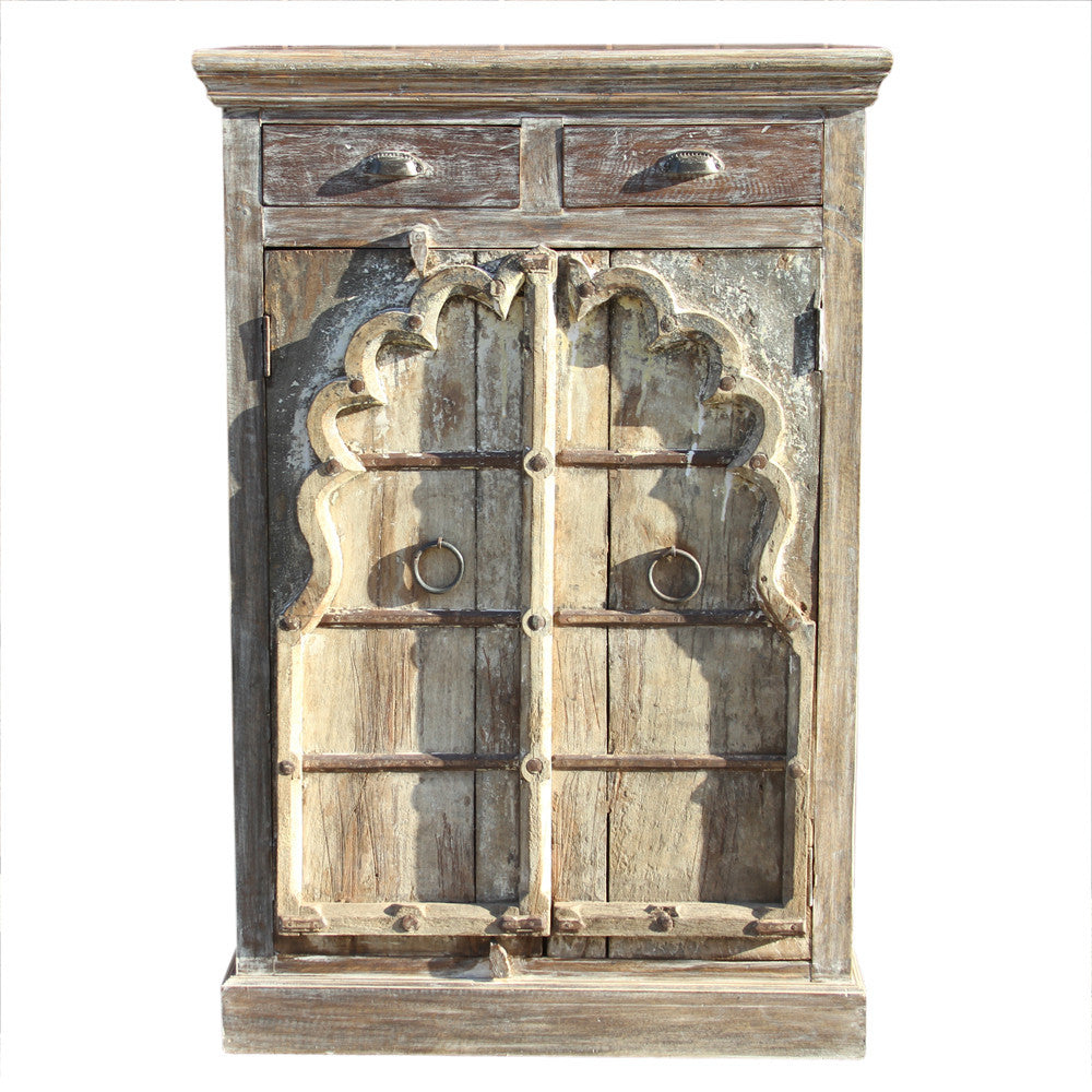 Pushkar Arched Door Cabinet