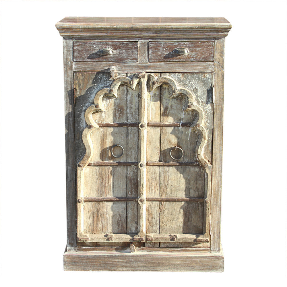Pushkar Arched Door Cabinet