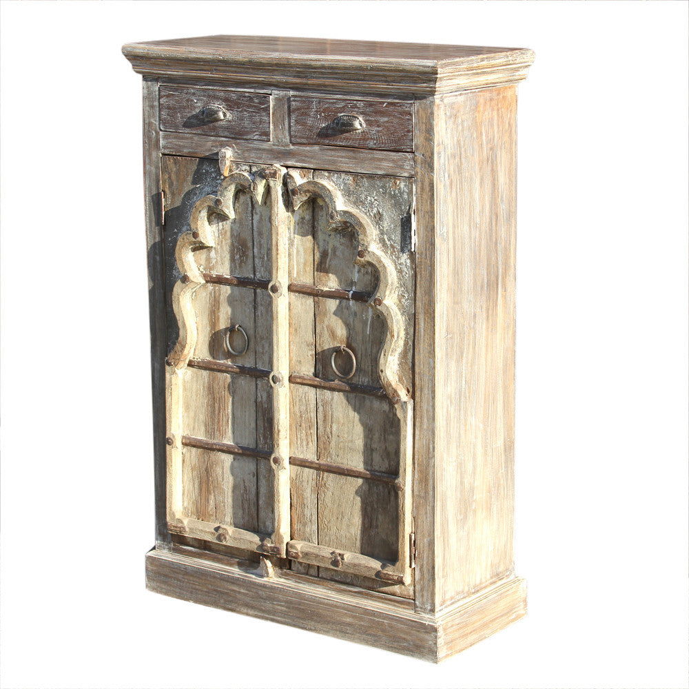 Pushkar Arched Door Cabinet