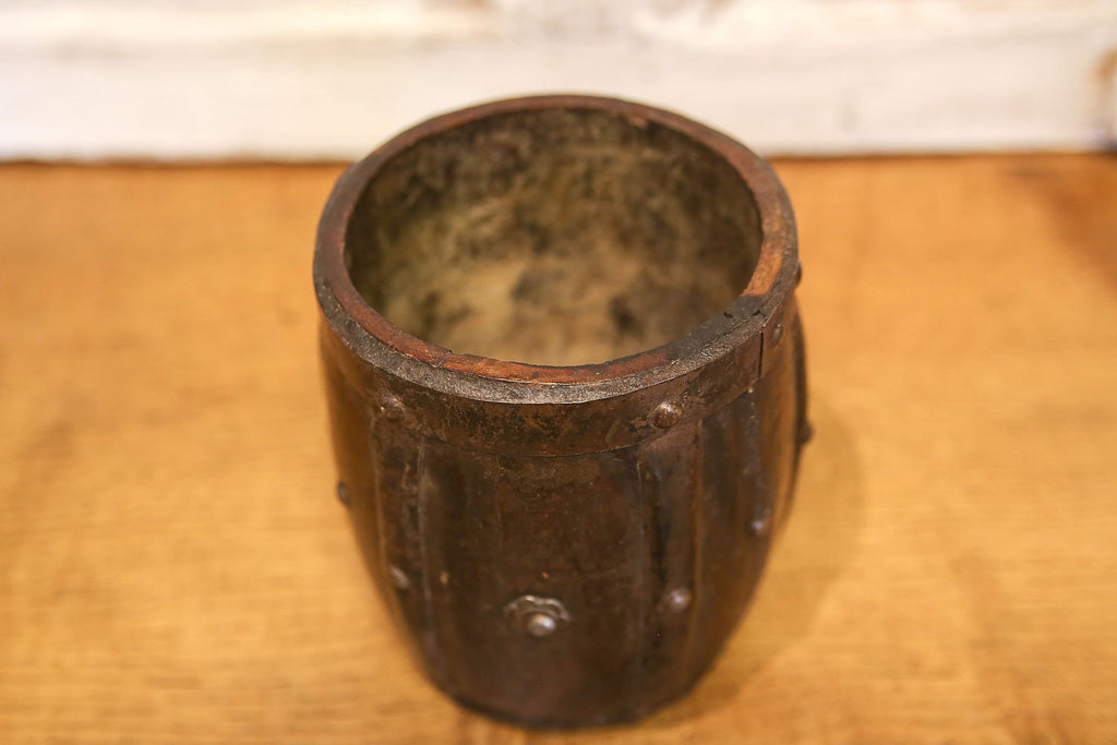 Aged  Wooden Dolchi Planter