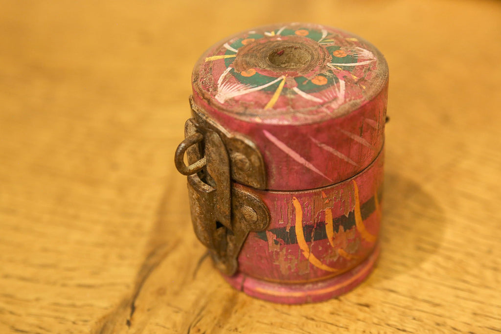 Rare Tikka Painted Container