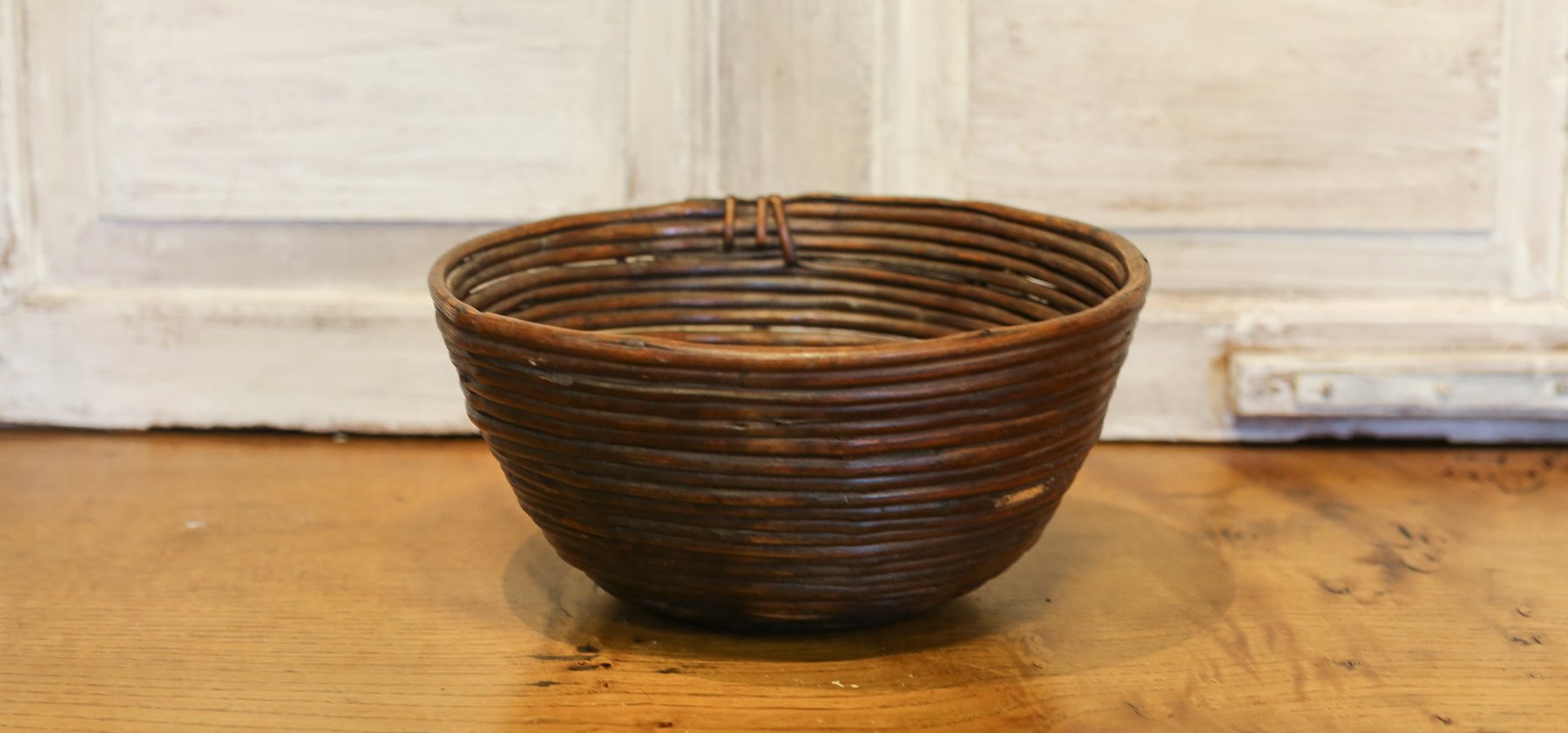 Rattan Farmhouse Vegetable Basket