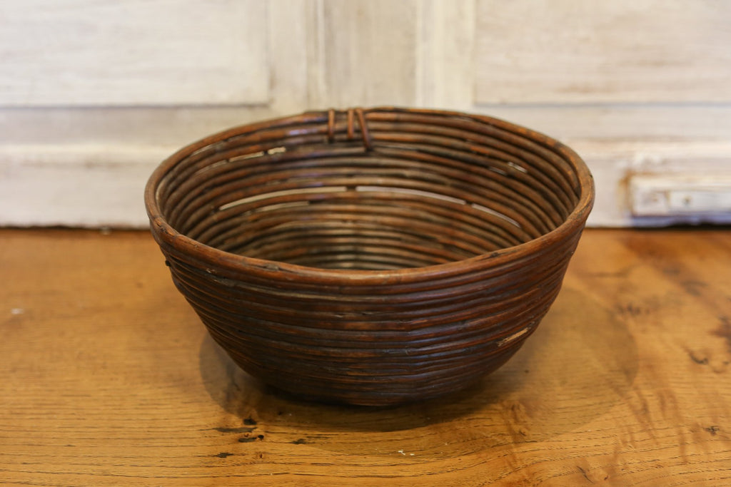 Rattan Farmhouse Vegetable Basket