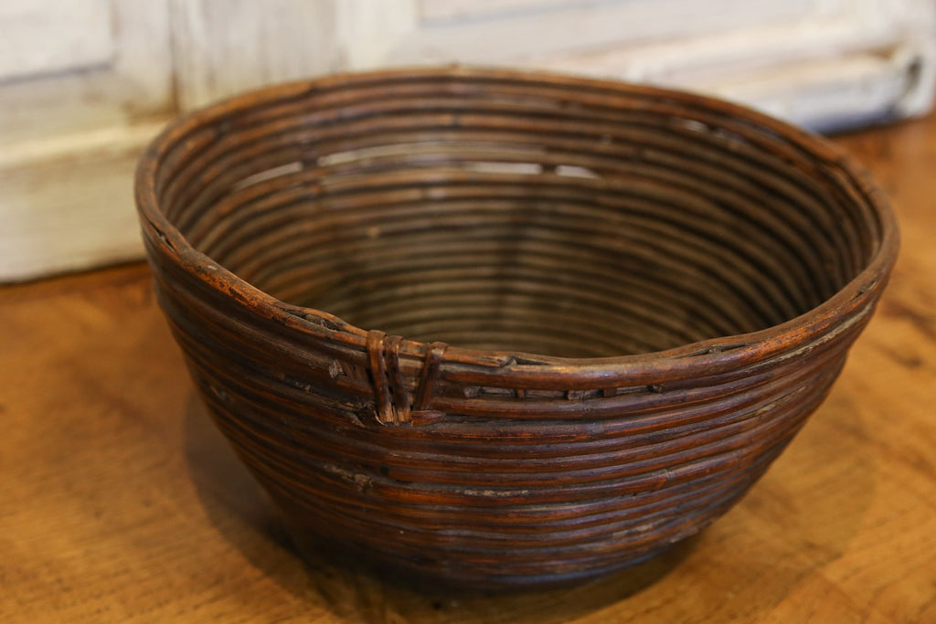Rattan Farmhouse Vegetable Basket