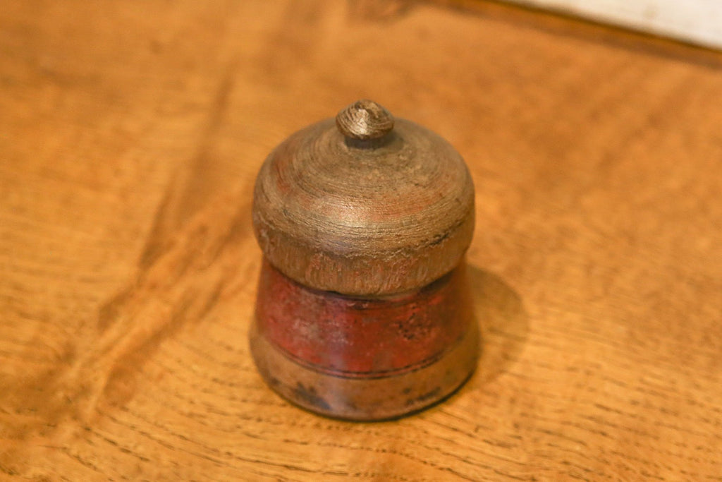 Antique Red Tikka Box