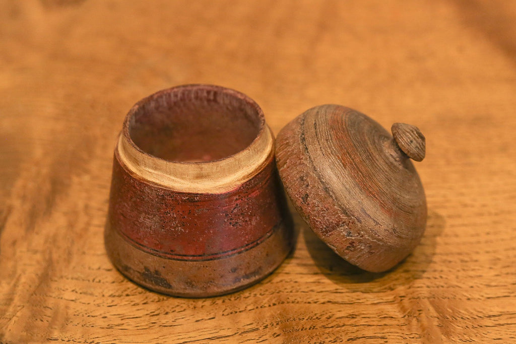Antique Red Tikka Box
