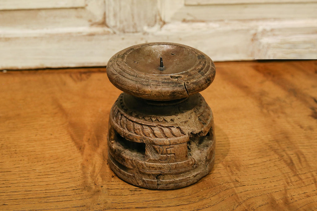 Large Chandi Bijani Candleholder