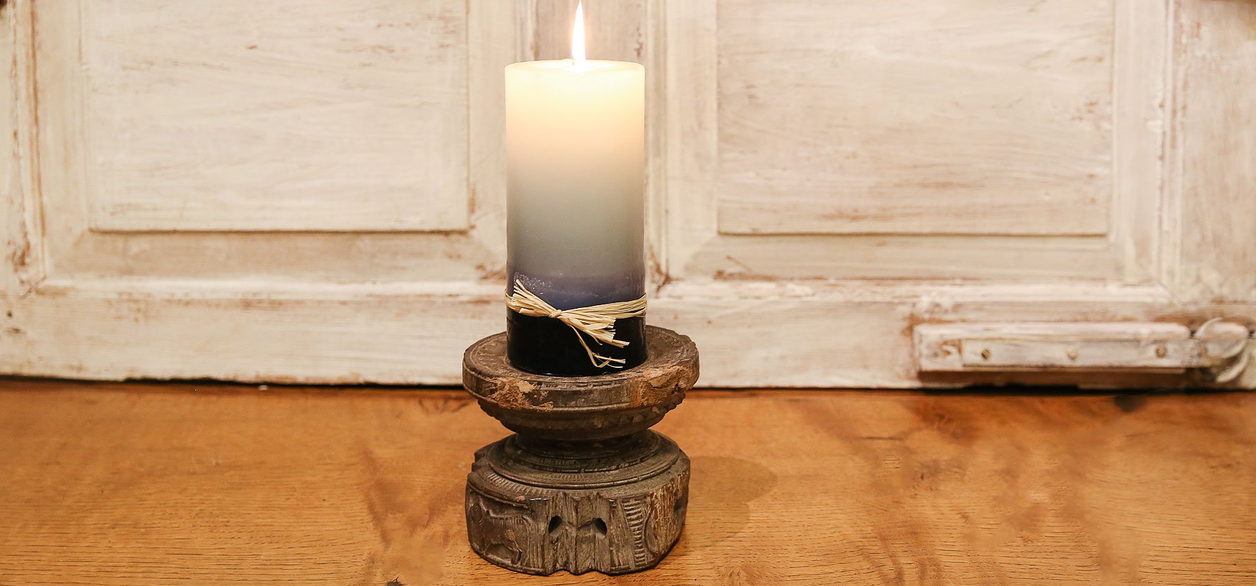 Old Bijani Candleholder