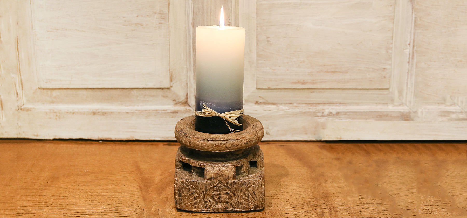 Sunburst Bijani Candleholder