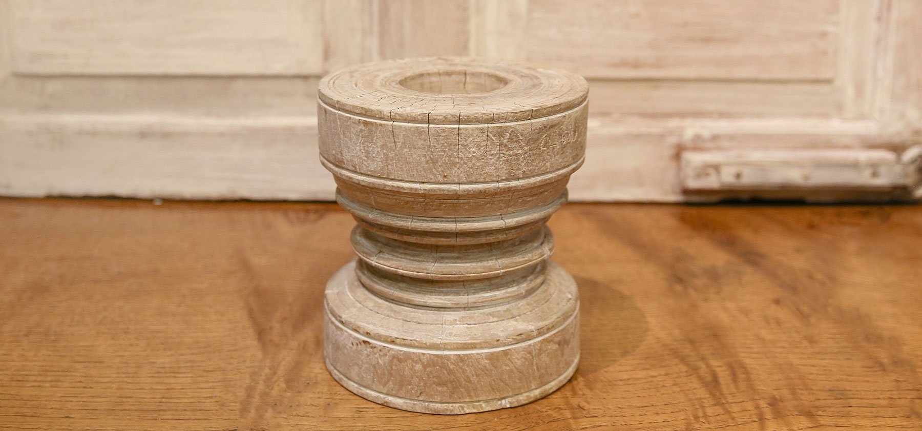 Vintage Turned Rice Grinder