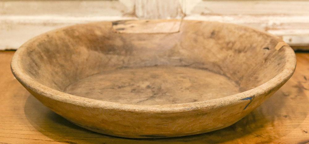 Vintage French Dough Bowl