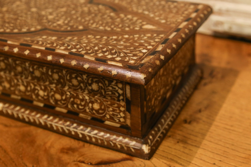 Bone Inlay Peti Box