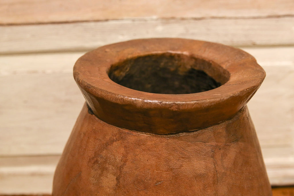 Wooden Ghee Pot