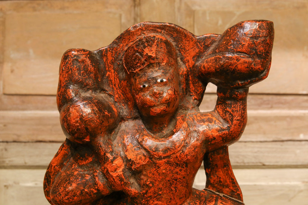 19th Century Stone Hanuman Statue