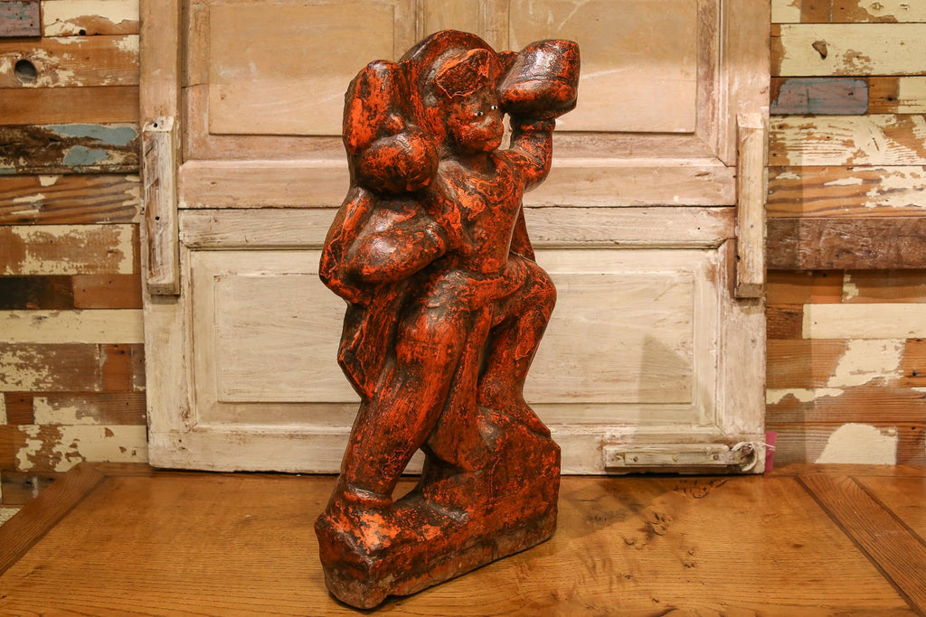 19th Century Stone Hanuman Statue
